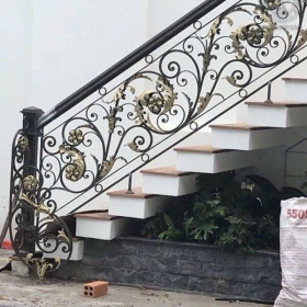 Gia công cầu thang sắt